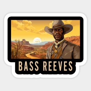 Bass Reeves - The Real Lone Ranger Sticker